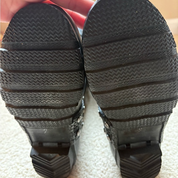 Hunter Festival 2010 studded tall Black Rain Boots - Picture 5 of 11